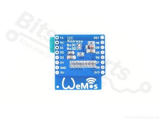 Display OLED 64x48/0,66inch I2C Shield WeMos D1 mini 